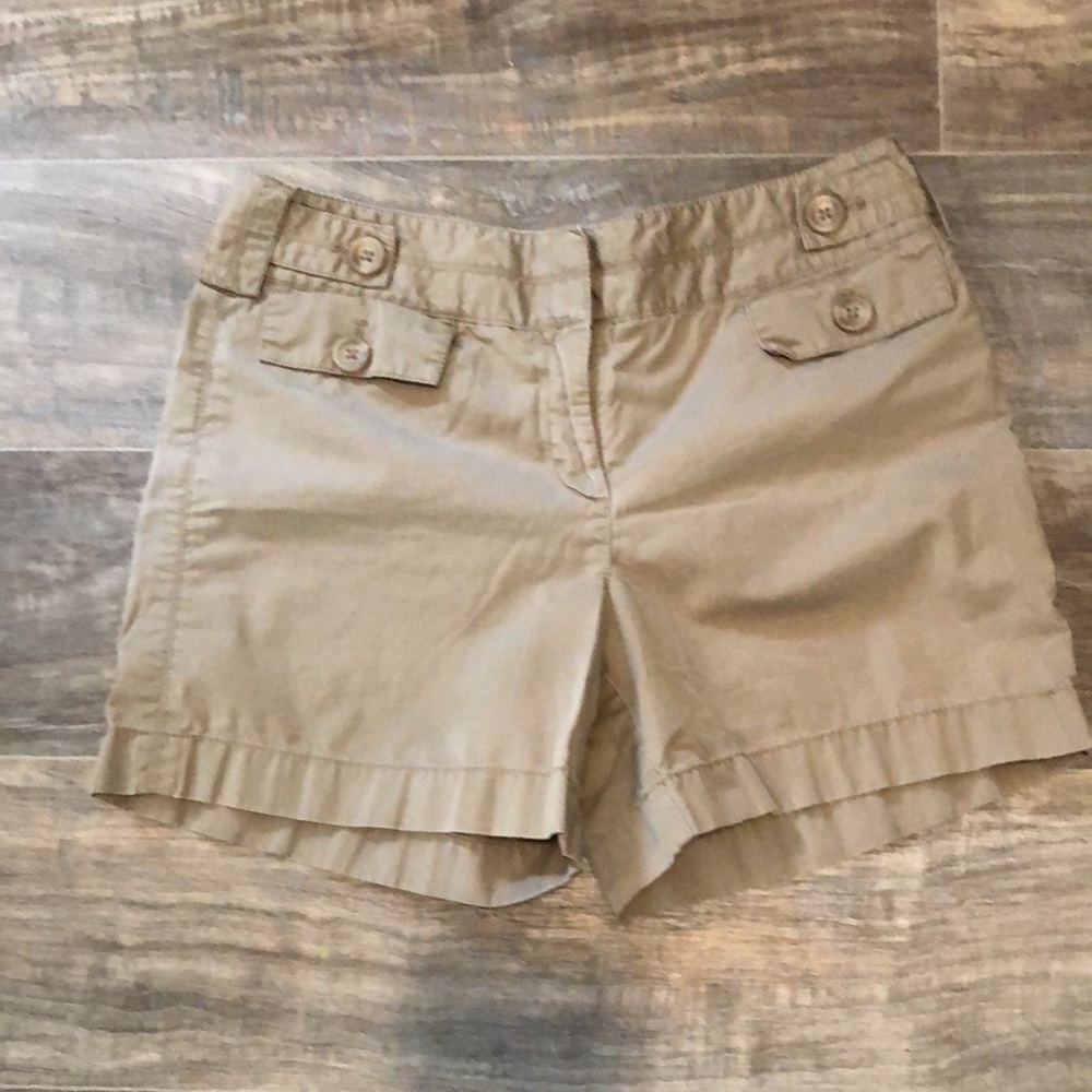 Ann Taylor Loft tan shorts